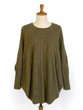 Angel of the North Anthropologie Poncho Style Sweater